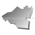 District 2, Maury County, Tennessee (Gray Gradient Fill with Shadow)