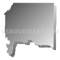 Baird CCD, Callahan County, Texas (Gray Gradient Fill with Shadow)