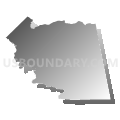 Livingston-Onalaska CCD, Polk County, Texas (Gray Gradient Fill with Shadow)