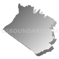 Riverheads district, Augusta County, Virginia (Gray Gradient Fill with Shadow)