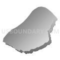 Williams district, Wood County, West Virginia (Gray Gradient Fill with Shadow)