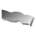 Municipio subdivision not defined, Loíza Municipio, Puerto Rico (Gray Gradient Fill with Shadow)