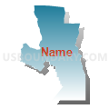 Buellton Union Elementary School District, California (Blue Gradient Fill with Shadow)