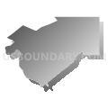 Chualar Union Elementary School District, California (Gray Gradient Fill with Shadow)