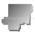 Blake Elementary School District, California (Gray Gradient Fill with Shadow)