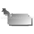 Julian Union Elementary School District, California (Gray Gradient Fill with Shadow)