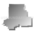 Mountain Union Elementary School District, California (Gray Gradient Fill with Shadow)