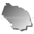 Union Joint Elementary School District, California (Gray Gradient Fill with Shadow)