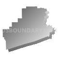 Byron Union Elementary School District, California (Gray Gradient Fill with Shadow)