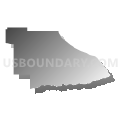 Le Grand Union Elementary School District, California (Gray Gradient Fill with Shadow)