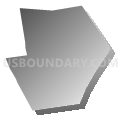 Andover School District, Connecticut (Gray Gradient Fill with Shadow)