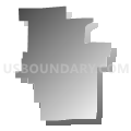 Community Consolidated School District 93, Illinois (Gray Gradient Fill with Shadow)