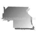 O'Fallon Community Consolidated School District 90, Illinois (Gray Gradient Fill with Shadow)