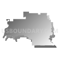 Ronan Elementary School District, Montana (Gray Gradient Fill with Shadow)