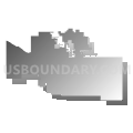 Judith Gap Elementary School District, Montana (Gray Gradient Fill with Shadow)