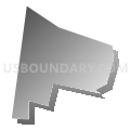 East Newark Borough School District, New Jersey (Gray Gradient Fill with Shadow)
