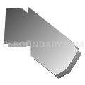 Demarest Borough School District, New Jersey (Gray Gradient Fill with Shadow)