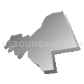 East Amwell Township School District, New Jersey (Gray Gradient Fill with Shadow)