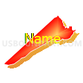 New Union CDP, Alabama (Bright Blending Fill with Shadow)