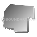 Citrus Heights city, California (Gray Gradient Fill with Shadow)