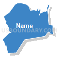 Ware CDP, Massachusetts (Solid Fill with Shadow)
