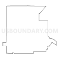 Weld County (South Central)--Greeley, Windsor & Evans Cities PUMA, Colorado (Light Gray Border)