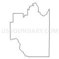 Ada County (South)--Boise (South) & Kuna Cities PUMA, Idaho (Light Gray Border)