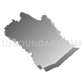Big Sandy Area Development District PUMA, Kentucky (Gray Gradient Fill with Shadow)
