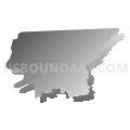Capital Region Planning Commission 4--East Baton Rouge Parish (North) PUMA, Louisiana (Gray Gradient Fill with Shadow)