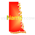 Coordinating & Development Corporation 1--Shreveport City (North) PUMA, Louisiana (Bright Blending Fill with Shadow)