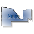 Grady, McClain & Pottawatomie (South) Counties PUMA, Oklahoma (Radial Fill with Shadow)