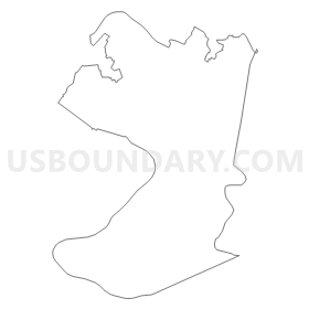 Allegheny County (Southeast)--West Mifflin Borough, McKeesport City & Munhall Borough PUMA, Pennsylvania Outline
