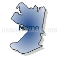 Allegheny County (Southeast)--West Mifflin Borough, McKeesport City & Munhall Borough PUMA, Pennsylvania (Radial Fill with Shadow)