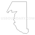 El Paso County (Outside El Paso City)--Socorro & Horizon Cities PUMA, Texas (Light Gray Border)