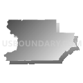 Dunsmuir Joint Union High School District, California (Gray Gradient Fill with Shadow)
