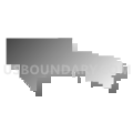 Wasco Union High School District, California (Gray Gradient Fill with Shadow)