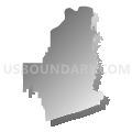 Liberty Union High School District, California (Gray Gradient Fill with Shadow)