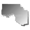 Big Sandy High School District, Montana (Gray Gradient Fill with Shadow)