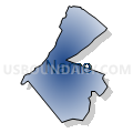 Kittatinny Regional School District, New Jersey (Radial Fill with Shadow)