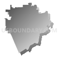 Monroe County School District in Sweetwater, Tennessee (Gray Gradient Fill with Shadow)