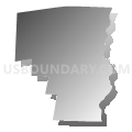 Bellows Falls Union High School District 27, Vermont (Gray Gradient Fill with Shadow)