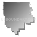 Arrowhead Union High School District, Wisconsin (Gray Gradient Fill with Shadow)