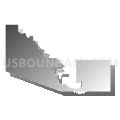 State House District 25, Arizona (Gray Gradient Fill with Shadow)