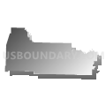 State House District 90, Arkansas (Gray Gradient Fill with Shadow)