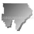 State House District 79, Arkansas (Gray Gradient Fill with Shadow)