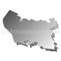 Assembly District 14, California (Gray Gradient Fill with Shadow)