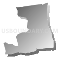State House District 23, Connecticut (Gray Gradient Fill with Shadow)