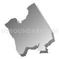 State House District 151, Connecticut (Gray Gradient Fill with Shadow)