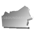 State House District 40, Delaware (Gray Gradient Fill with Shadow)