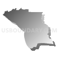 State House District 6, Florida (Gray Gradient Fill with Shadow)